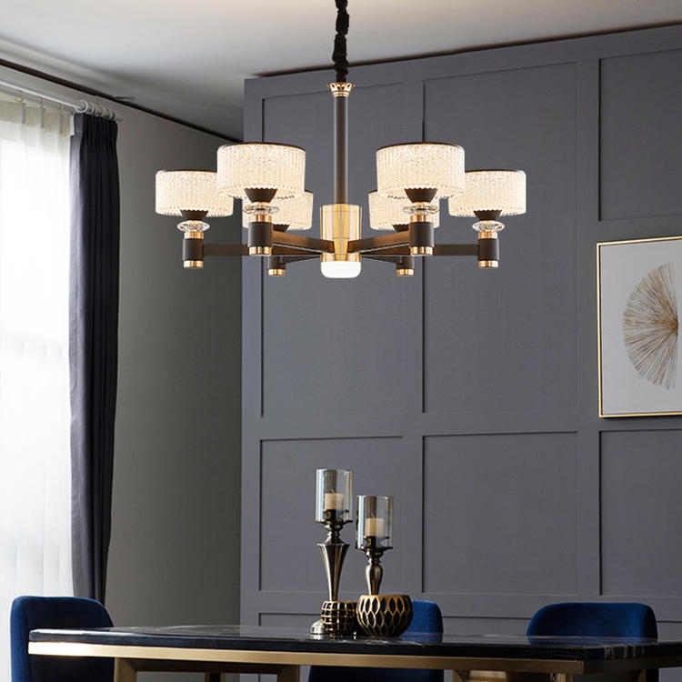 Crystal and modern chandeliers