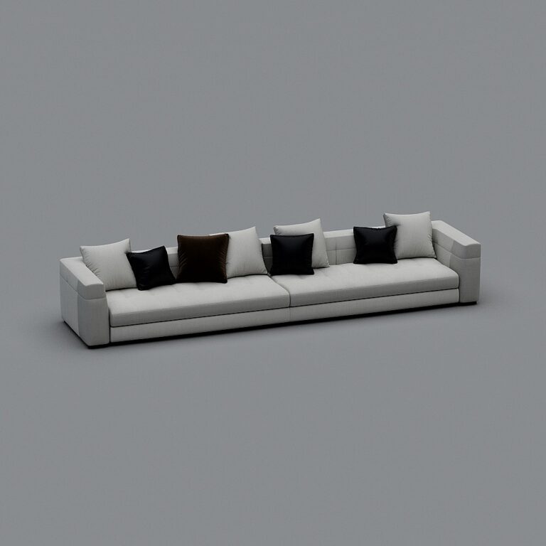 Spacious sectional sofa in a Jordan living room