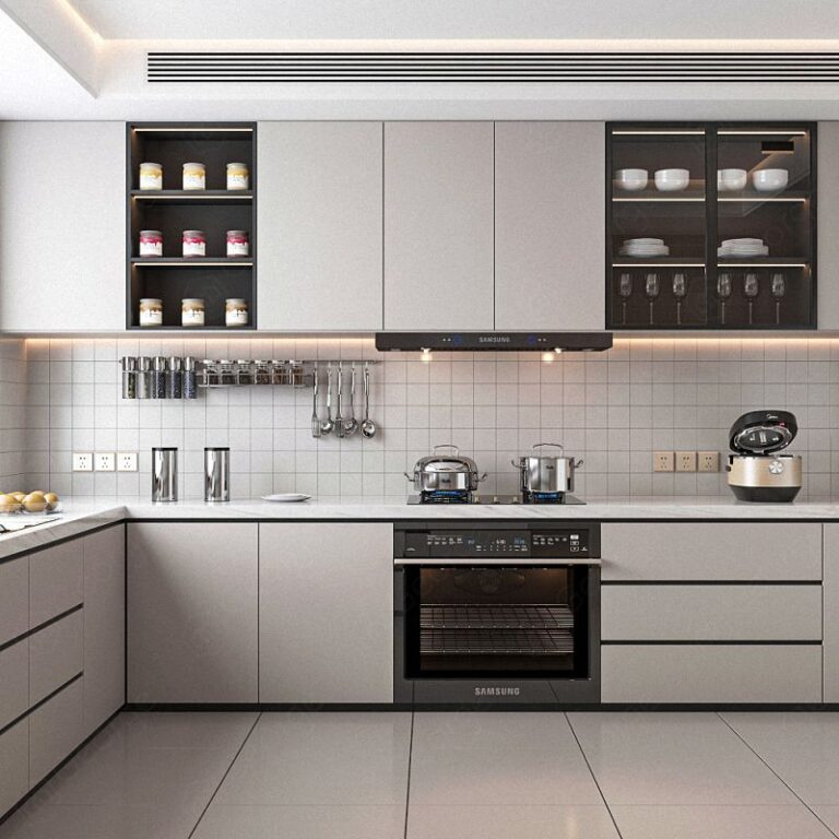 L_shape kitchen