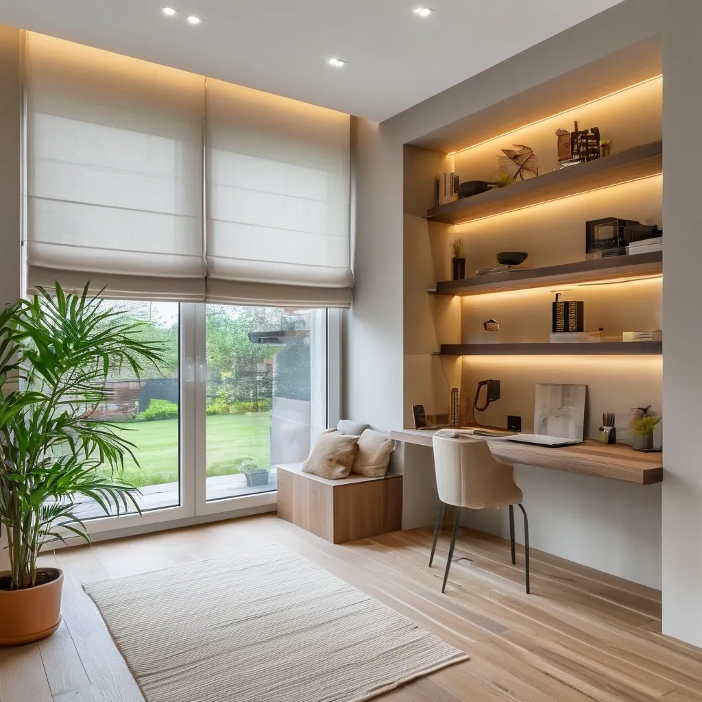 home office renovation ideas open plan living room